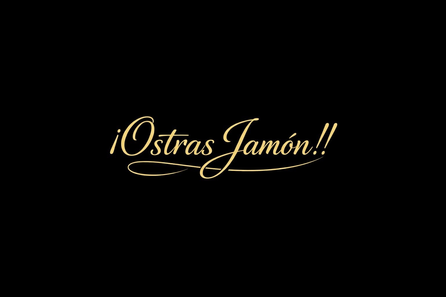 Ostras Jamón